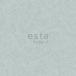 ESTAhome papier peint uni effet béton bleu canard - 53 cm x 10.05 m - 138237