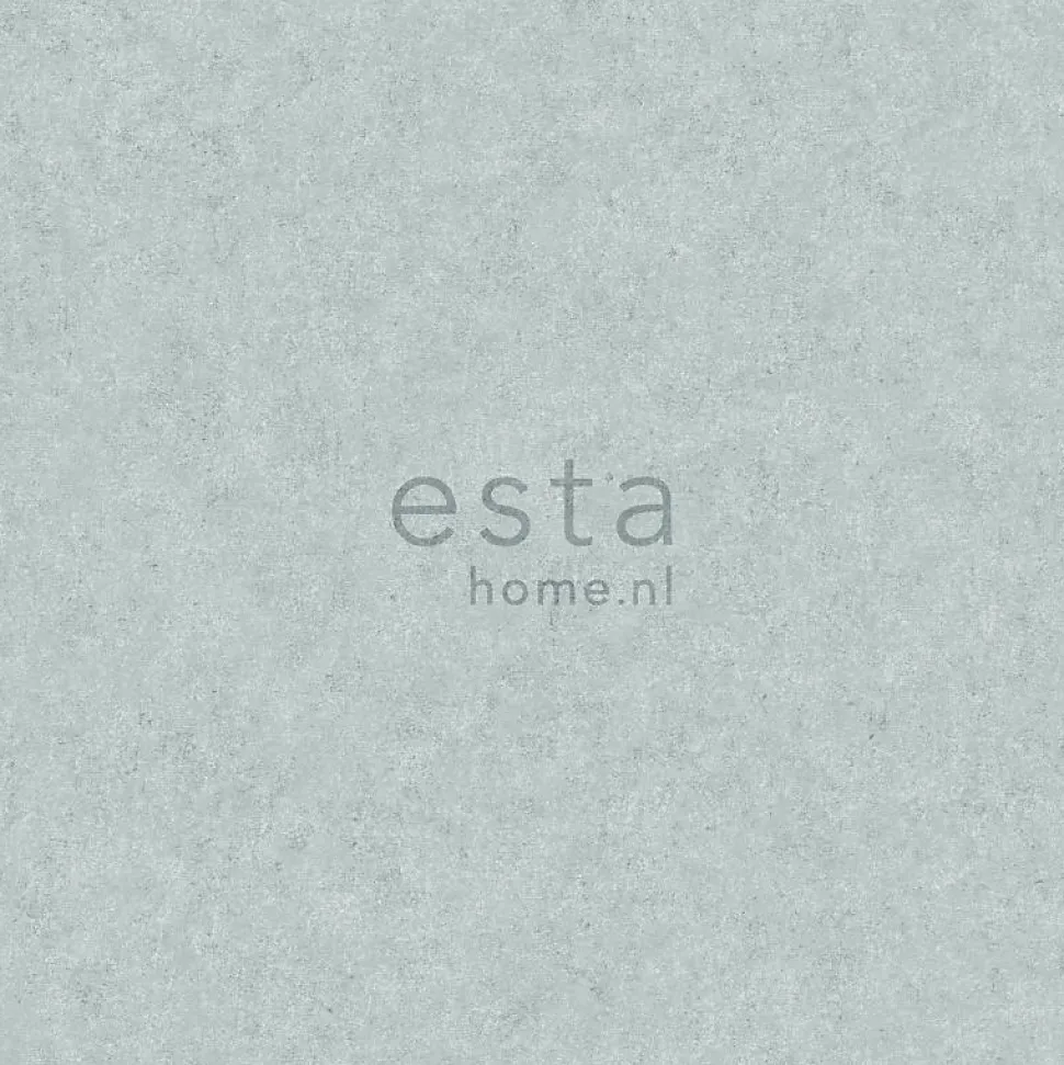 ESTAhome papier peint uni effet béton bleu canard - 53 cm x 10.05 m - 138237