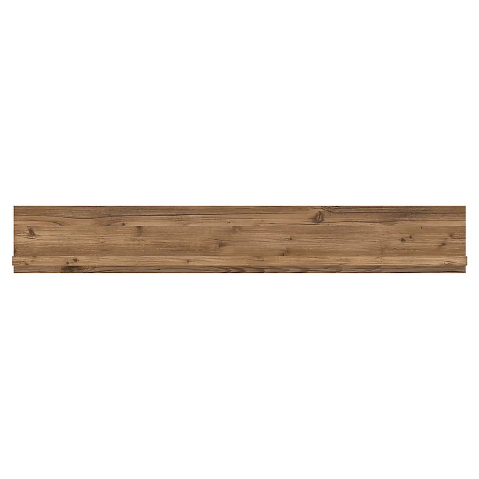 Etagère design 150cm collection DARWIN. Effet épicéa.