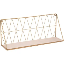 Etagère murale - doré 48x20 cm - Atmosphera