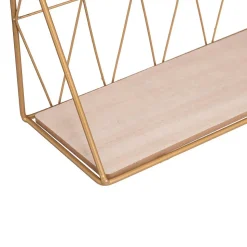Etagère murale - doré 48x20 cm - Atmosphera