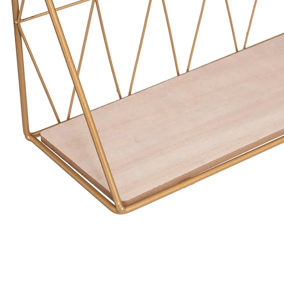 Etagère murale - doré 48x20 cm - Atmosphera