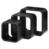 Etagères murales cubes modulables Cusko Form, noir, 3 pièces