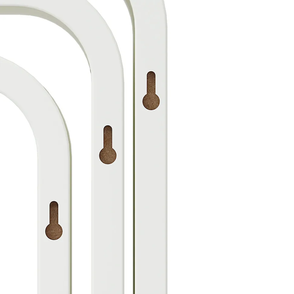 Etagères murales cubes modulables Cusko Form, blanc, 3 pièces