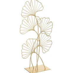 Feuilles ginko à poser - métal - doré - 33 - 5x57 cm - Atmosphera