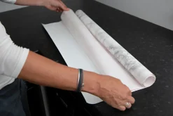Film adhésif décoratif D-C-Fix® Marmi effet marbre gris L.210 x l.90cm