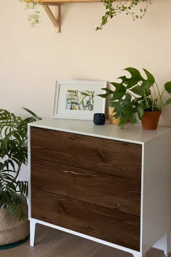 Film adhésif décoratif D-C-Fix Hölzer Flagstaff Oak PVC avec adhésif bois structuré mat et satiné marron L. 200 x l. 67,5 cm