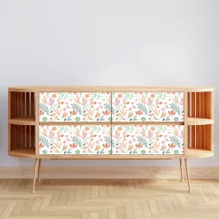 Film adhésif décoration florale - Vendu au mètre