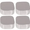 Fixations miroirs coins ronds chromés Ø2cm Mpglass
