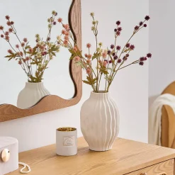 Fleur artificielle Fria H67cm- Rouge- Atmosphera