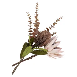 Fleurs artificielles mélange bordeaux 65 cm