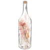 Fleurs séchées en bouteille - verre - H45 cm - Atmosphera