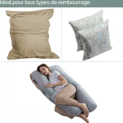 Flocons de mousse polyuréthane de rembourrage recyclée - 1000 L - Vivezen