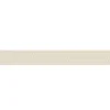 Frise adhésive autocollante 15 cm X 300 cm, motif pois blanc sur fond beige, décorative pour murs et sols.