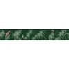 Frise adhésive autocollante 15 cm X 300 cm - Savane, Jungle, Perroquet, Cocotiers, Palmier - Décoration murale