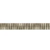 Frise adhésive autocollante 15 cm X 300 cm, motif tiges de bambou marron, décorative pour murs et sols.