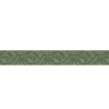Frise adhésive autocollante 15 cm X 300 cm, décorative stermoen vert, motif feuilles botaniques - Décoration murale intérieure