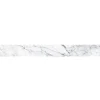 Frise adhésive autocollante 15 cm X 300 cm, style contemporain, décor marbre blanc, décoration murale intérieure.