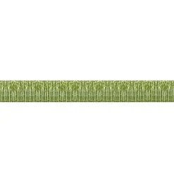 Frise adhésive Bambou 15 cm X 300 cm, décorative autocollante, motif tiges vertes collées, décoration murale intérieure.