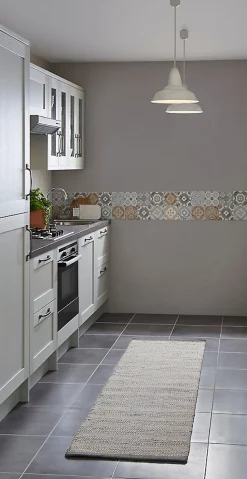 Frise adhésive Borago GoodHome multicolore