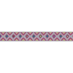 Frise adhésive multicolore motif tribal, 10 cm x 300 cm - Décoration murale