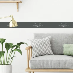Frise adhésive 10x300cm - Déco graphique chic rétro bistro -