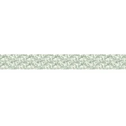 Frise décorative adhésive, feuillage type william morris déco tendance, 10 cm X 300 cm