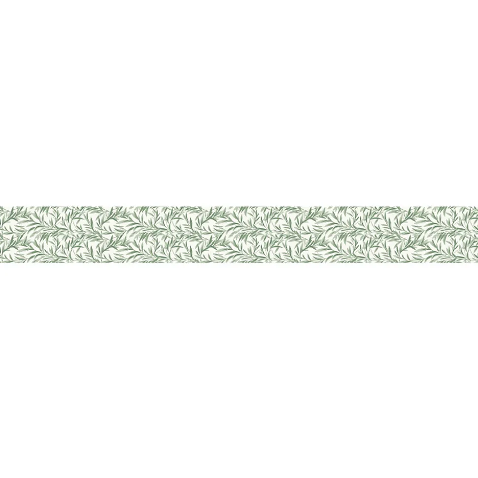 Frise décorative adhésive, feuillage type william morris déco tendance, 9 cm X 300 cm