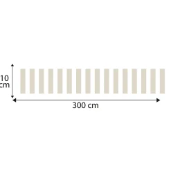 Frise décorative adhésive, greige, la frise est le détail de bon goût, 10 cm X 300 cm