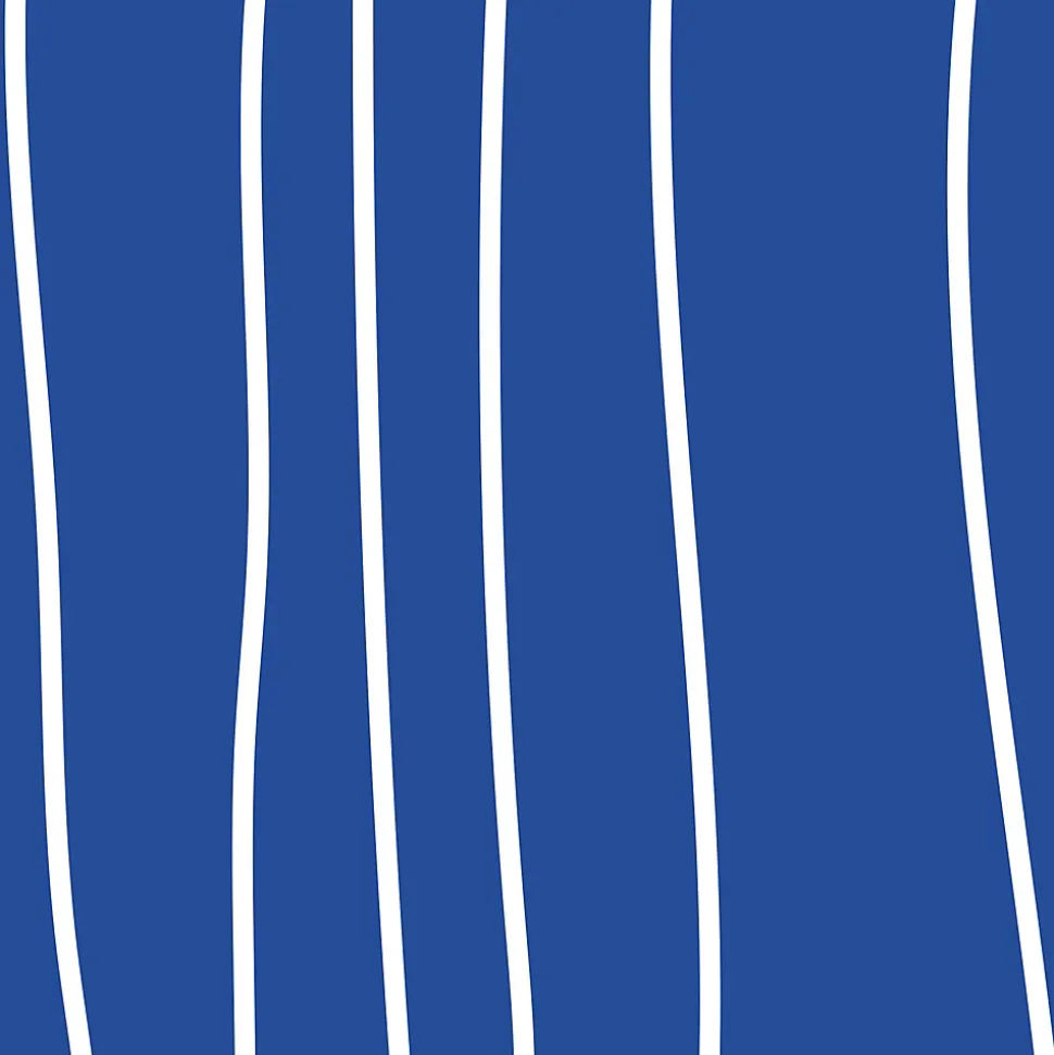 Frise décorative adhésive, petits traits, dessinés, bleu roi, 5 cm X 300 cm