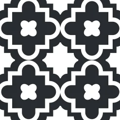 Frise décorative adhésive, terreti motif carreaux de ciment style ancien, 5 cm X 300 cm