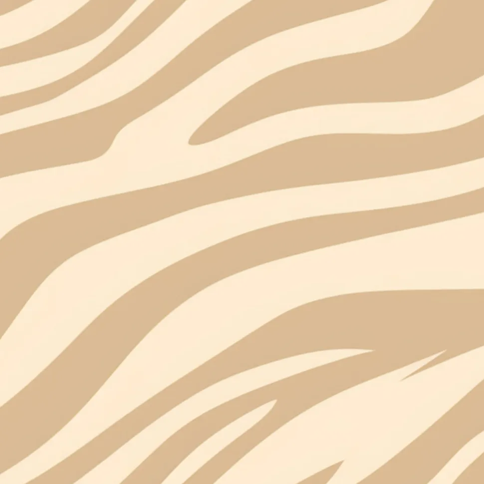 Frise décorative adhésive, zèbre chic pour tendance exotique moderne, 5 cm X 300 cm