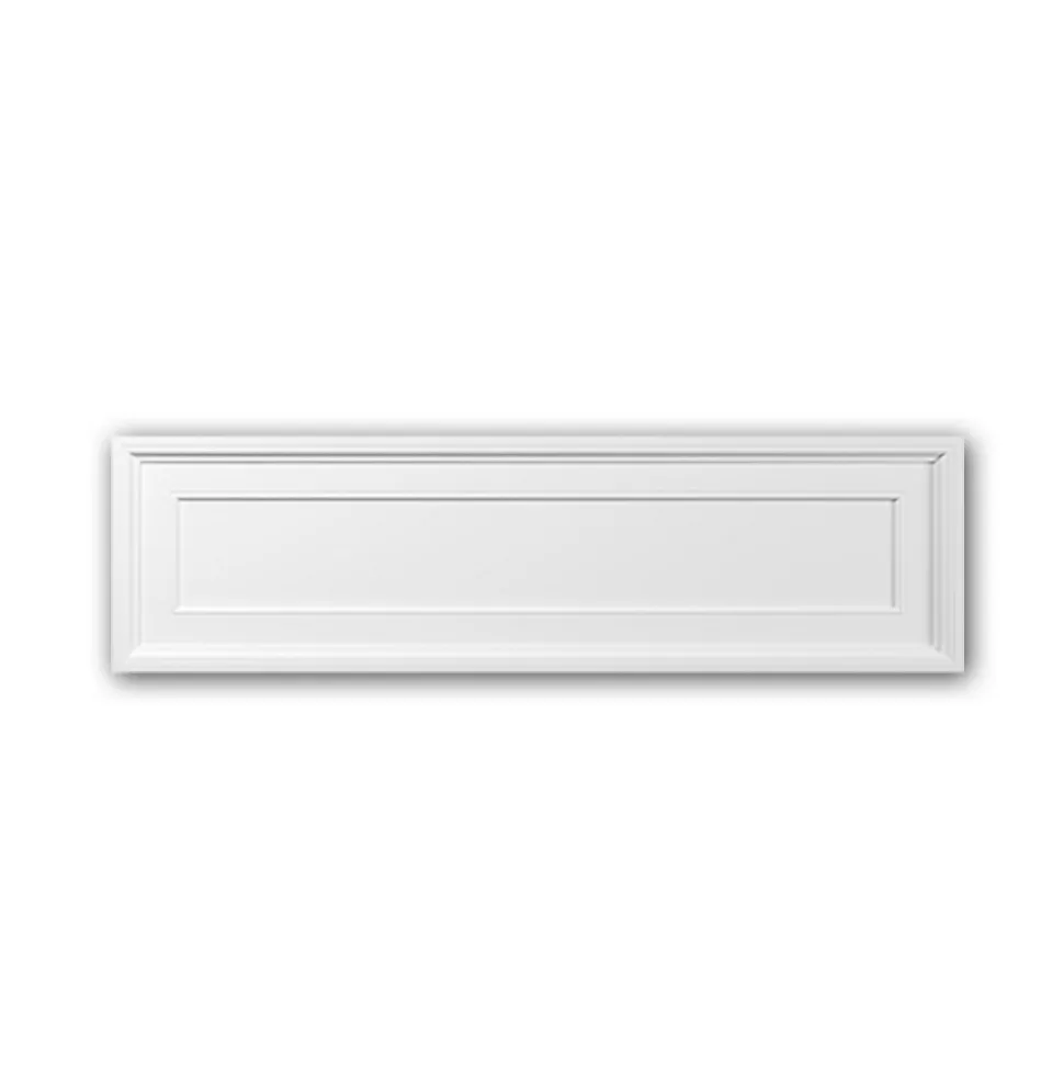 Fronton Profhome 489001 Moulure de façade Encadrement de fenêtre Élément de façade