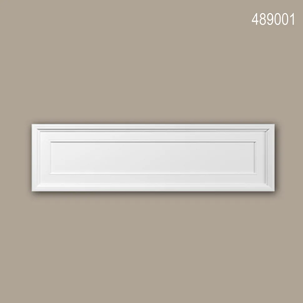 Fronton Profhome 489001 Moulure de façade Encadrement de fenêtre Élément de façade