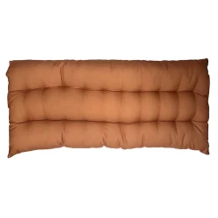 Futon Ornami L.120 x l.60 x ep.5cm orange terracotta