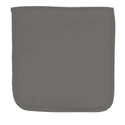 Galette de chaise carrée Peps anthracite 38 x 38 cm, ép.30mm