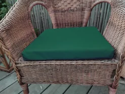 Galette de chaise Easy for life vert L.39 x l.39 x Ep.5cm