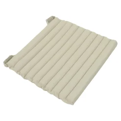 Galette de chaise en coton Matzo beige lin L.40 x l.40cm GoodHome