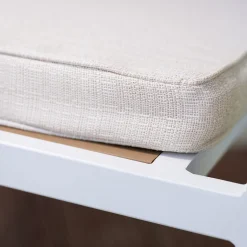 Galette de chaise extérieur haute résistance FERRET (40x40 cm - Naturel)