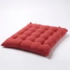 Galette de chaise GoodHome Hiva rouge 45 x 45 cm