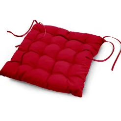 Galette de Chaise Matelassée "Essentiel" 40x40cm Rouge