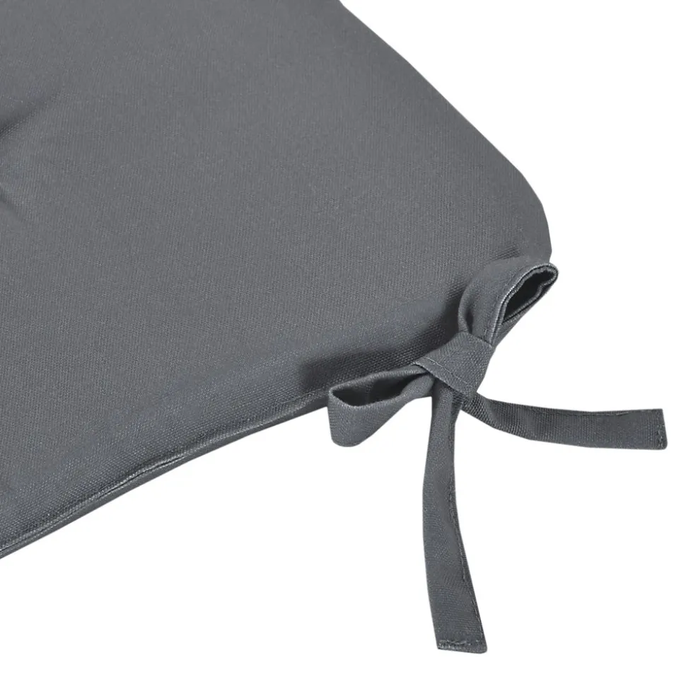 Galette de chaise Opp gris foncé L.38 x l.38cm