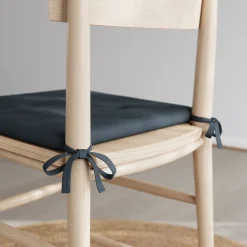 Galette de chaise Opp noir L.38 x l.38cm