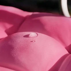 Galette de chaise piquée (38x38 cm - Fuchsia)