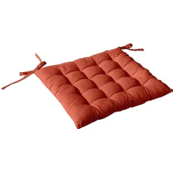 Galette de chaise rectangulaire PANAMA - 38 x 38 cm