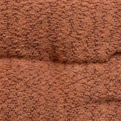 Galette de chaise Soana bouclette terracotta 38x38cm - Atmosphera