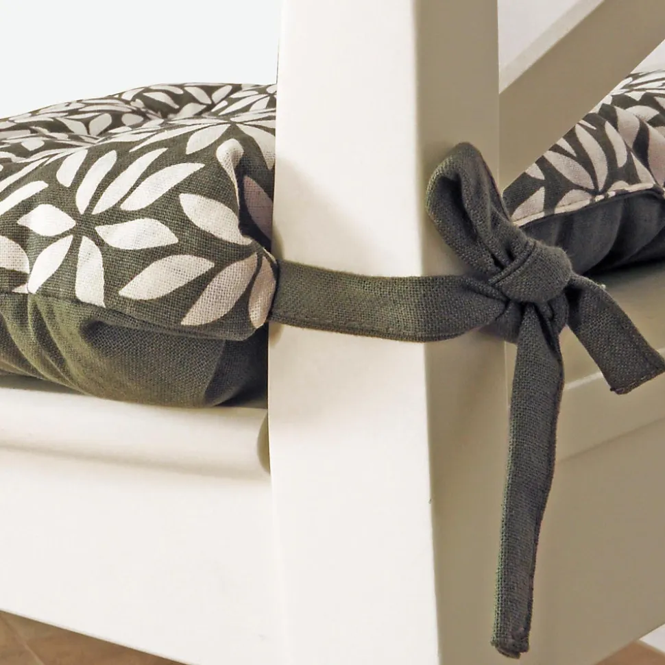 Galettes de Chaise Bicolores - set de 4 - 40x40cm - Confort et Élégance DYLREV