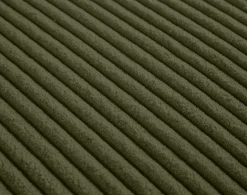 Garance - grand pouf modulable - en velours côtelé - Lisa Design