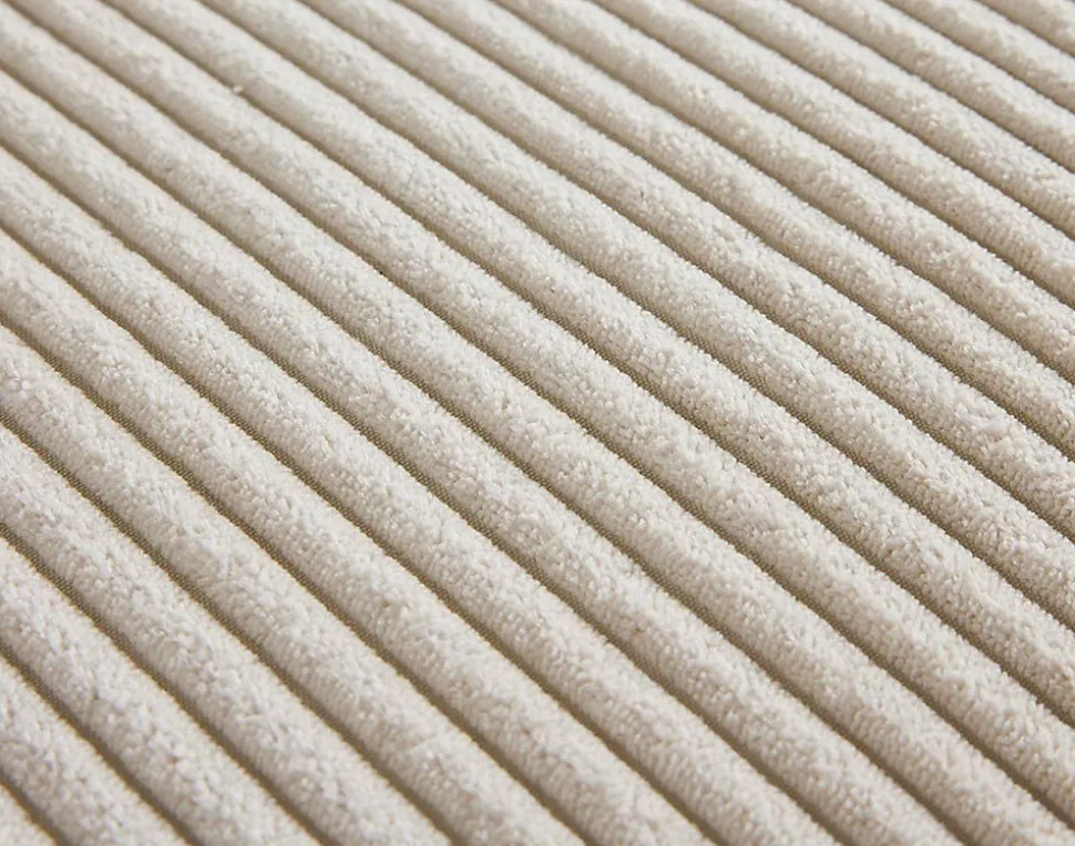 Garance - pouf modulable - en velours côtelé - Lisa Design