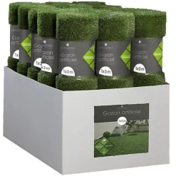 GAZON ARTIFICIEL ROUL 1X3M BOX - Atmosphera
